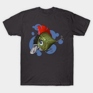 Punk rock fishing lure T-Shirt